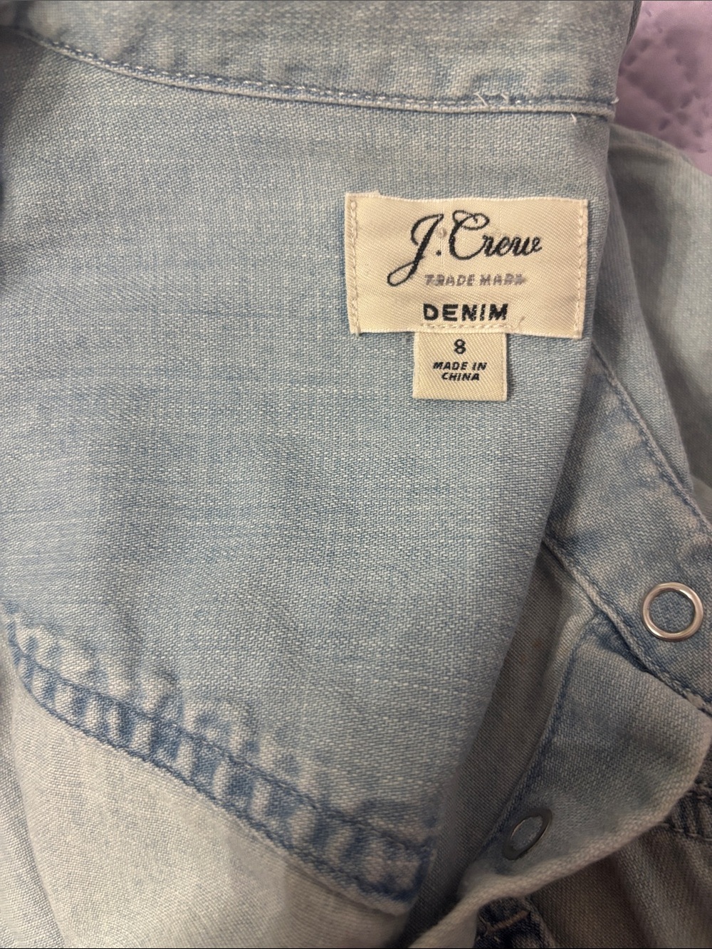 J. Crew Light Wash Denim Jeans - Pale Blue